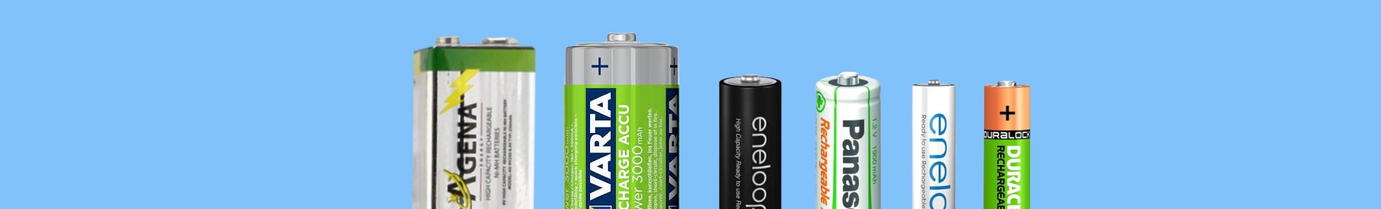 Baterije za široku upotrebu (AA, AAA, C, D, 9V)