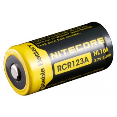 Nitecore RCR123 3.7V 650mAh Li-ion punjiva baterija sa zaštitnom elektronikom