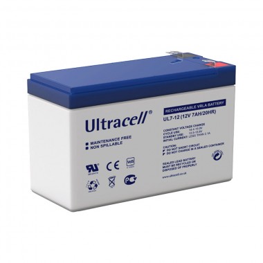 Ultracell UL7-12 12V 7Ah SLA stacionarni akumulator