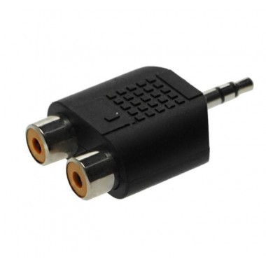 Adapter AC17 2xčinč uticnica - 3,5mm st.utikač