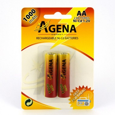 Agena Energy AA 2/1 1.2V 1000mAh Ni-Cd punjiva baterija