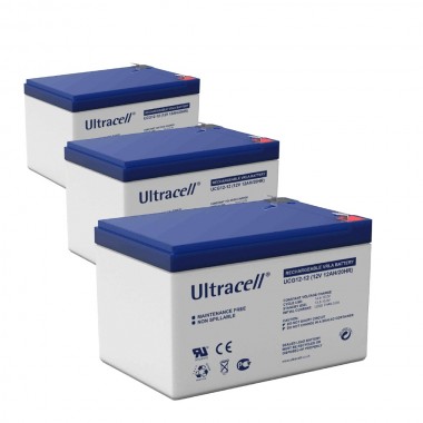 Ultracell set 3 baterije 36V 12Ah UCG12-12 za električni skuter
