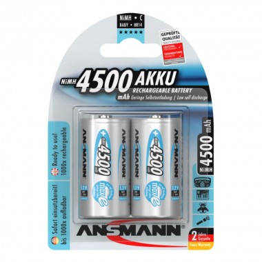 Ansmann MaxE C 1.2V 4500mAh NiMH punjiva baterija