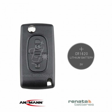 Baterija za kljuc automobila Citroen c3 2006-2016 