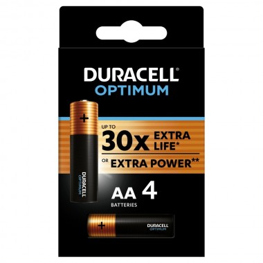 Duracell OPTIMUM LR6 4/1 1.5V AA alkalna baterija