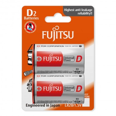 Fujitsu LR20(2B) FU 1/2 1.5V alkalna baterija