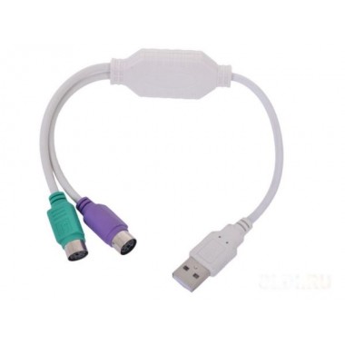 Gembird UAPS12 USB USB to 2 ports PS/2 adapter 30cm kabl