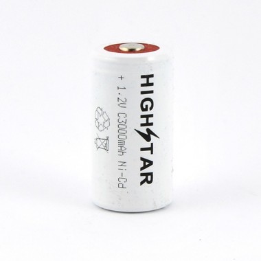 High-Star C 1.2V 3000mAh Ni-Cd industrijska punjiva baterija