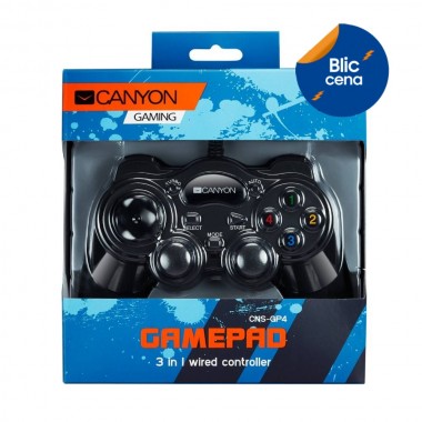 Canyon CNS-GP4 3 in 1 Wired Gamepad