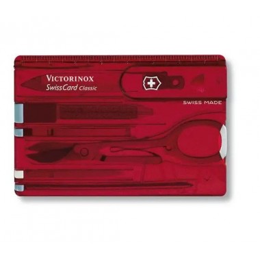 Victorinox 0.7100.T SWISSCARD TR. Crvena