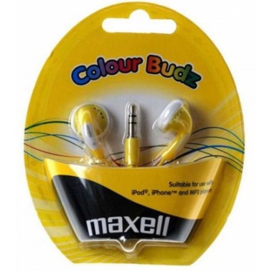 Maxell CB-Yellow stereo slušalice bubice