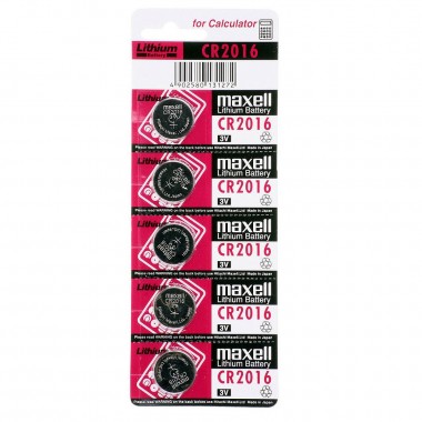 Maxell CR2016 1/5 3V litijumska baterija