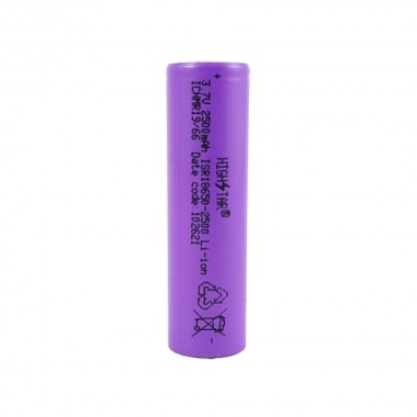 High-Star ISR18650 FT 3.7V 2500mAh (30A) Li-ion punjiva baterija