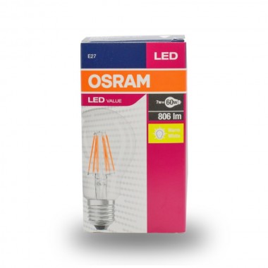 Osram VALUE CL A FIL 60 non-dim E27 7W/827 LED sijalica