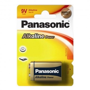 Panasonic 6LR61 9V  Bronze alkalna baterija
