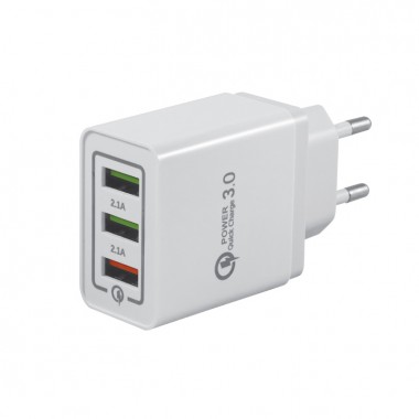 Prosto USBP381 1xQC+2xUSB 2.1A QC3.0 univerzalni brzi punjač