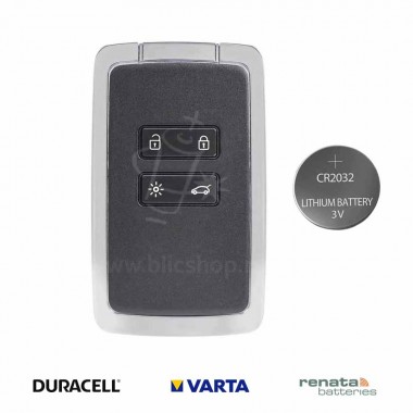 Baterija za auto ključ karticu Renault Clio 2019-2021 