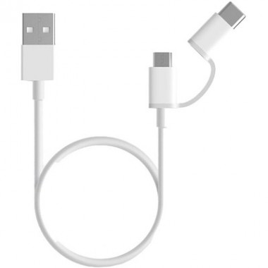 Xiaomi Mi 2-in-1 USB Cable  Mico USB to Type C 100cm