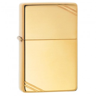 Zippo 270 High Polish Brass Vintage with Slashes upaljač