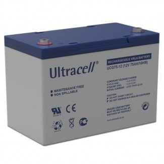 Ultracell UCG75-12 12V 75Ah SLA stacionarni akumulator