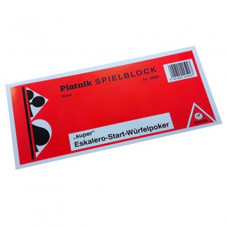 Piatnik Poker blok Eskalero 2959-97