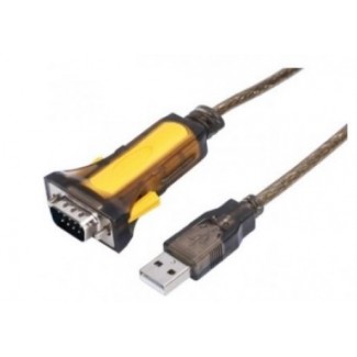 E-Green Adapter USB 2.0 (M) - RS232 (M) sa kablom 1.5m crni