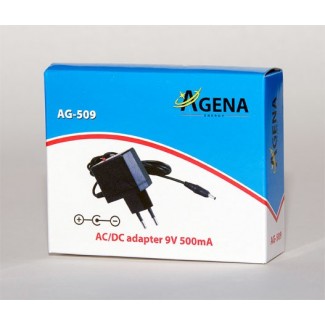 Agena Energy AG-509 9V 500mA AC/DC adapter