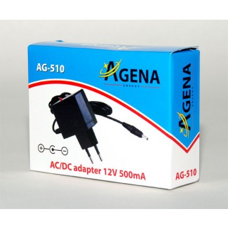Agena Energy AG-510 12V 500mA AC/DC adapter