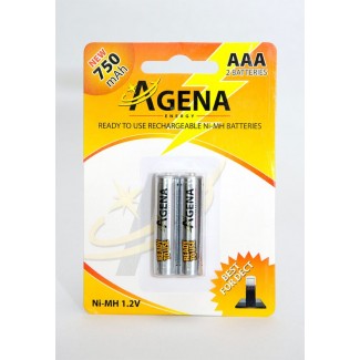 Agena Energy RTU AAA 2/1 1.2V 750mAh Ni-MH punjiva baterija