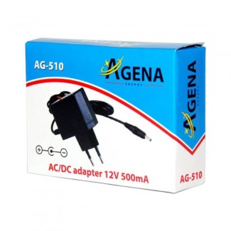 Agena Energy AG-510 12V 500mA AC/DC adapter