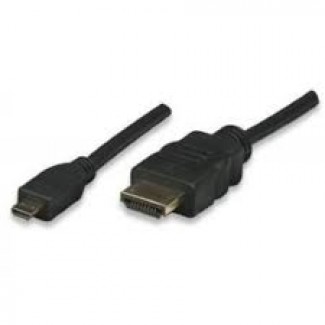 E-Green Kabl HDMI 1.4 (M) - HDMI Micro (M) 1.5m crni