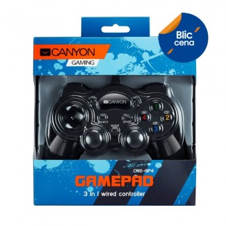 Canyon CNS-GP4 3 in 1 Wired Gamepad