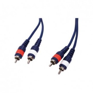 Kabel HQM-243/3  audio 2xcinc utikac-2xcinc utikac 3M