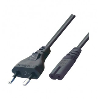 Kabel N1/VDE za Napajanje EURO utikač-EURO utičnica 1.5M VDE