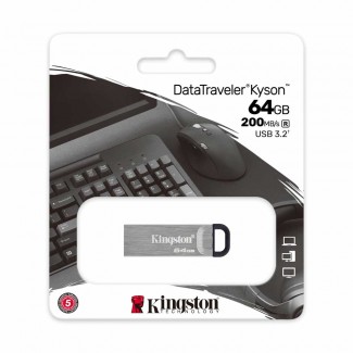 Kingston DTKN/64GB 64GB USB Flash Drive, USB 3.2 200MB/s