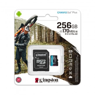 Kingston microSD 256GB + adapter memorijska kartica SDCG3/256GB