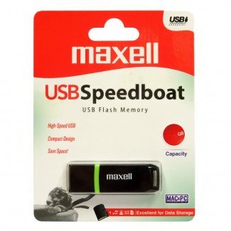 Maxell SPEEDBOAT 16GB USB 2.0 crni