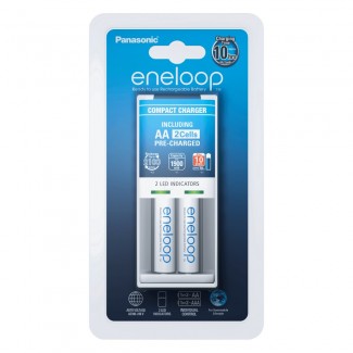 Panasonic eneloop K-KJ50MCC20E BQ-CC50E + 2 AA 1900mAh (10h) punjač baterija