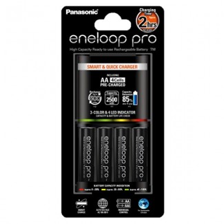 Panasonic Eneloop BQ-CC55E + 4 AA 2500mAh punjač baterija