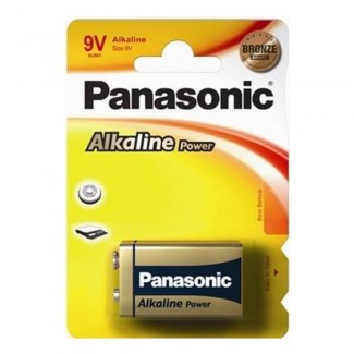 Panasonic 6LR61 9V  Bronze alkalna baterija