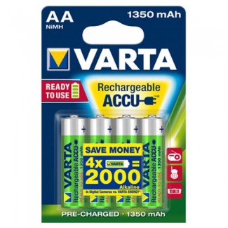 Varta AA 1/4 1.2V 1350 mAh Ni-MH Ready2Use punjiva baterija