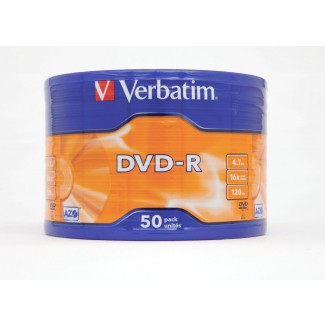 Verbatim DVD-R 16x 4.7GB 1/50 celofan