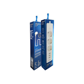 Xwave PS 3/3 3 utičnice i 3 USB,dužina 1,8m produžni naponski kabl