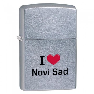 Zippo 207-006448 I LOVE NOVI SAD upaljač