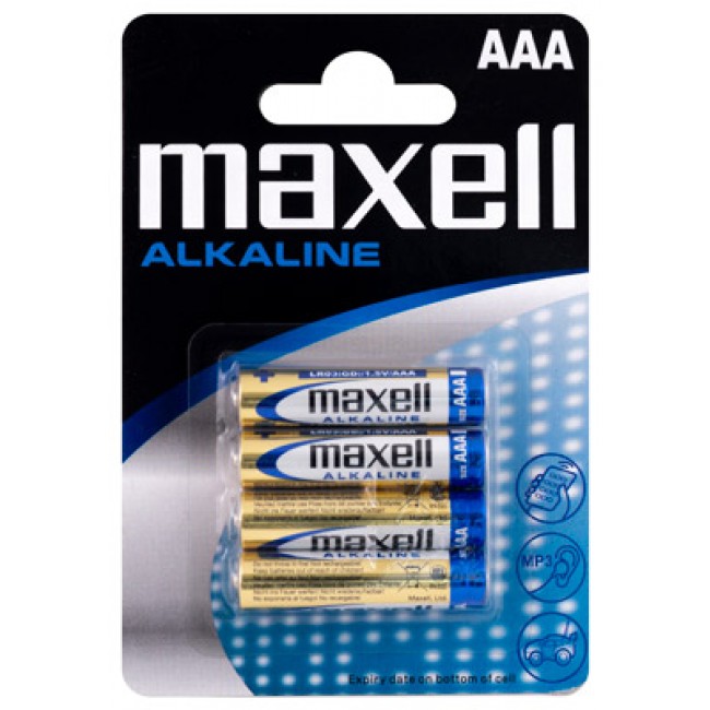 Maxell LR03 1/4 1.5V alkalna baterija
