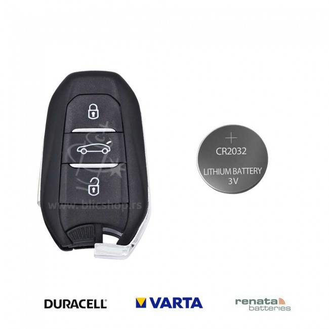 Baterija za auto ključ Peugeot 2008 2020-2023