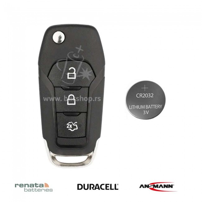 baterija za auto ključ Ford Mondeo 2015 - 2021