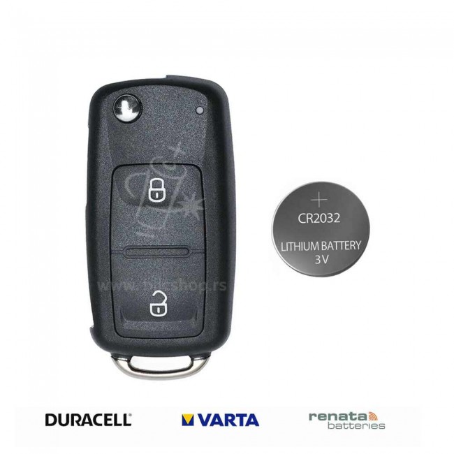Baterija za auto ključ Volkswagen Amarok 2010 - 2022