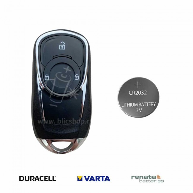 Baterija za Opel Astra K 2015-2021 auto ključ