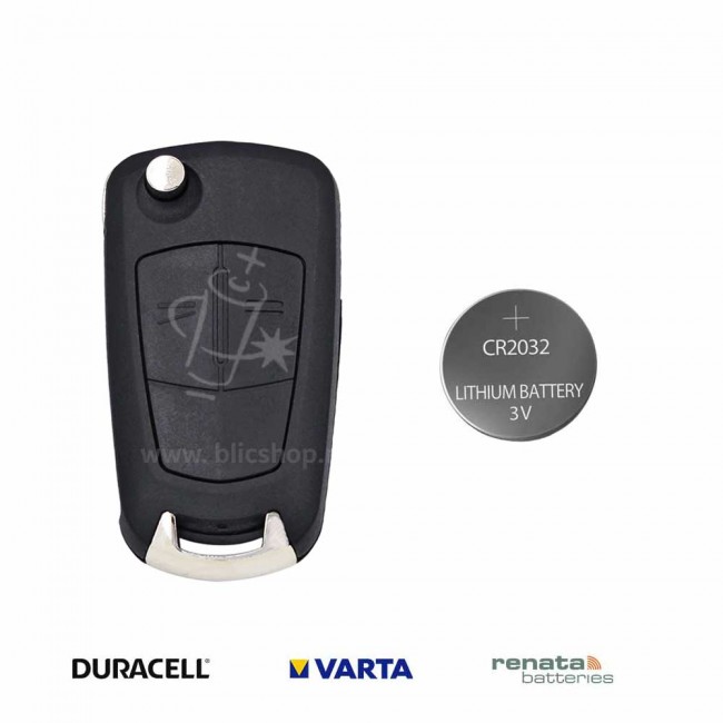 Baterija za Opel Corsa D 2006-2014 auto ključ